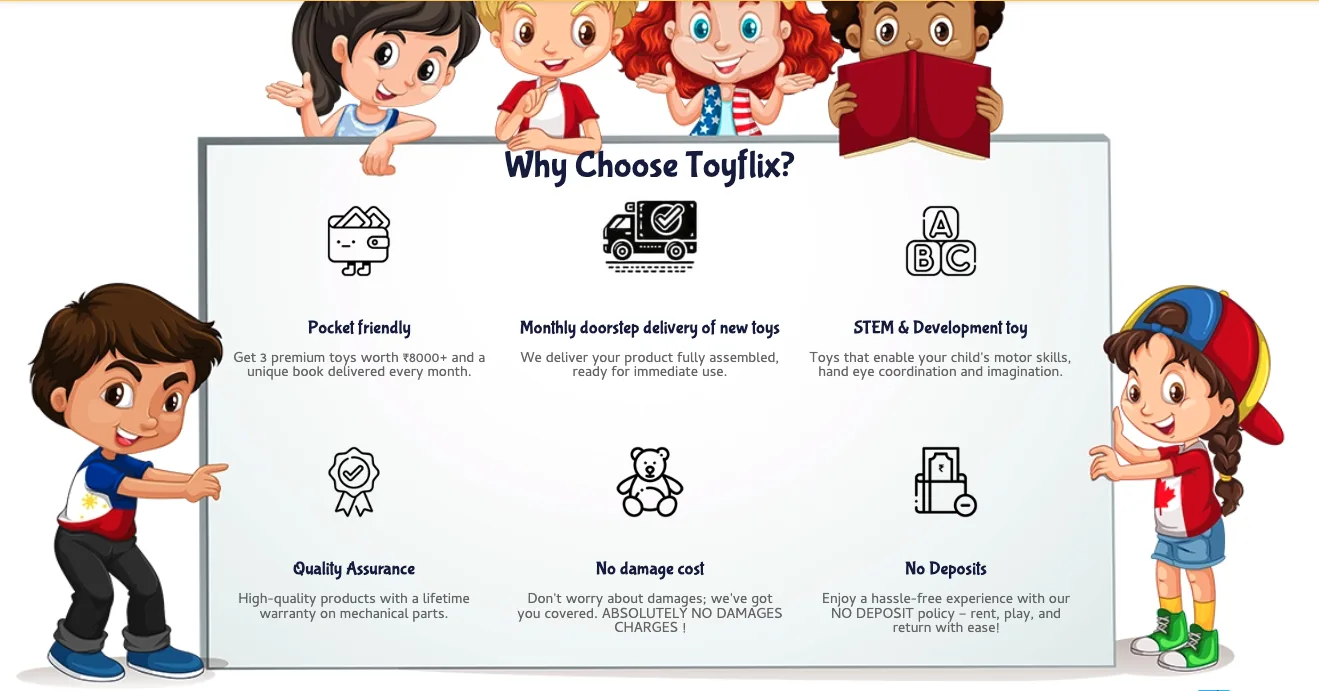 Toy rental in Bangalore for working parents