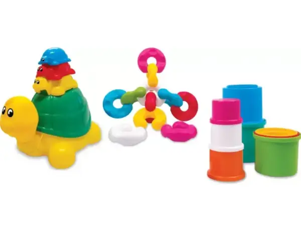 Funskool Pull, Stack & Link Toy Set