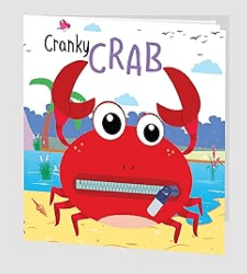 Cranky Crab - Story Board Book with Zip
